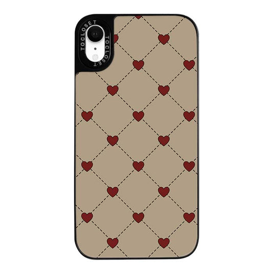 Blissful Hearts Designer iPhone XR Case Cover