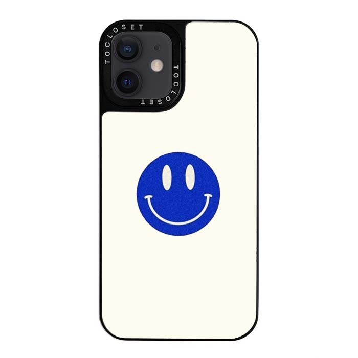 Blue Smile Designer iPhone 11 Case Cover