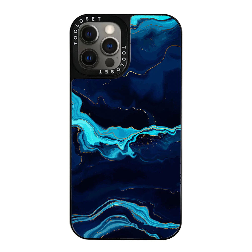 Blue Marble Designer iPhone 12 Pro Case Cover