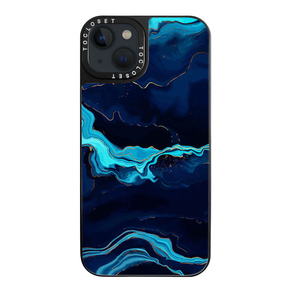 Blue Marble Designer iPhone 14 Plus Case Cover
