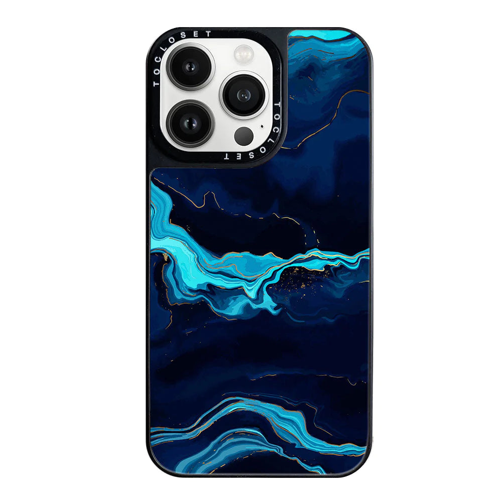 Blue Marble Designer iPhone 14 Pro Case Cover