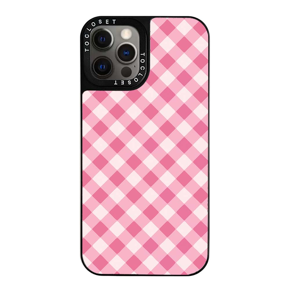 Gingham Designer iPhone Case Cover