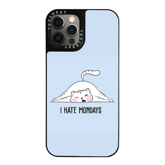 Hate Mondays Designer iPhone 12 Pro Case Cover