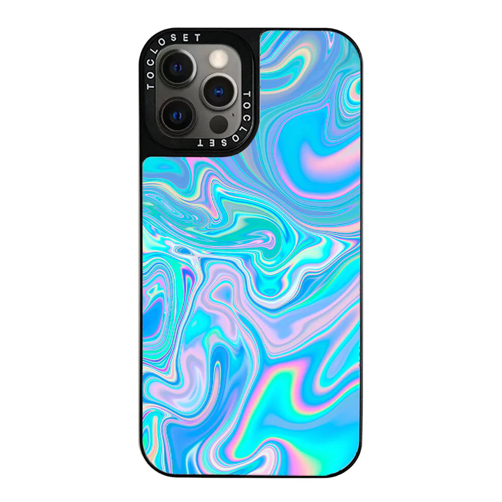Holographic Designer iPhone 12 Pro Case Cover