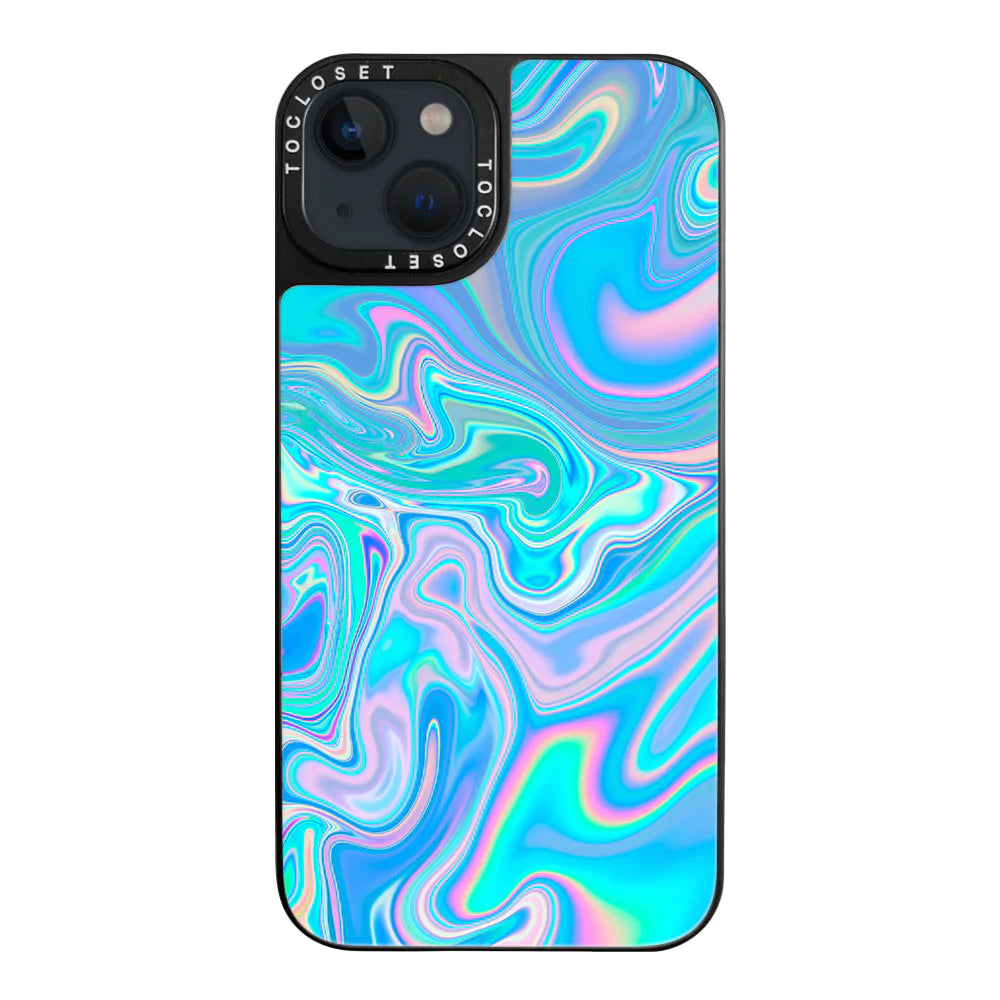 Holographic Designer iPhone 14 Case Cover