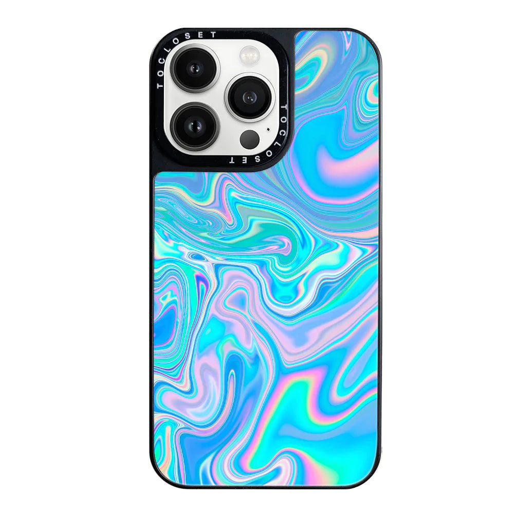 Holographic Designer iPhone 13 Pro Max Case Cover