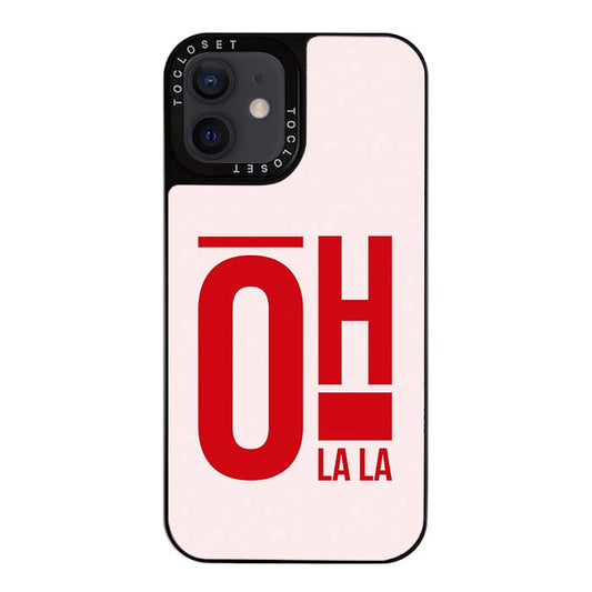 Oh La La Designer iPhone 12 Case Cover