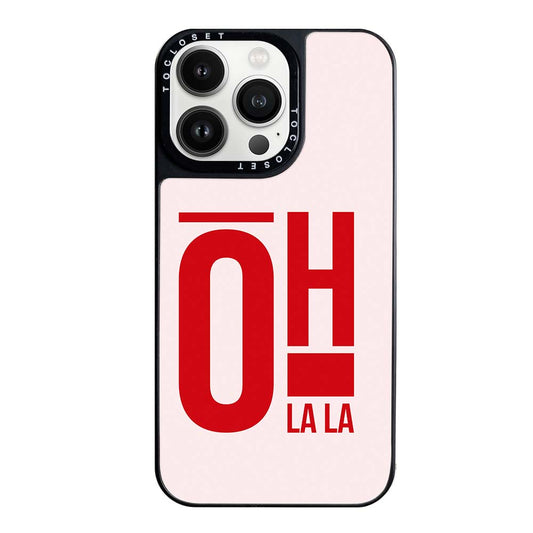 Oh La La Designer iPhone 13 Pro Max Case Cover