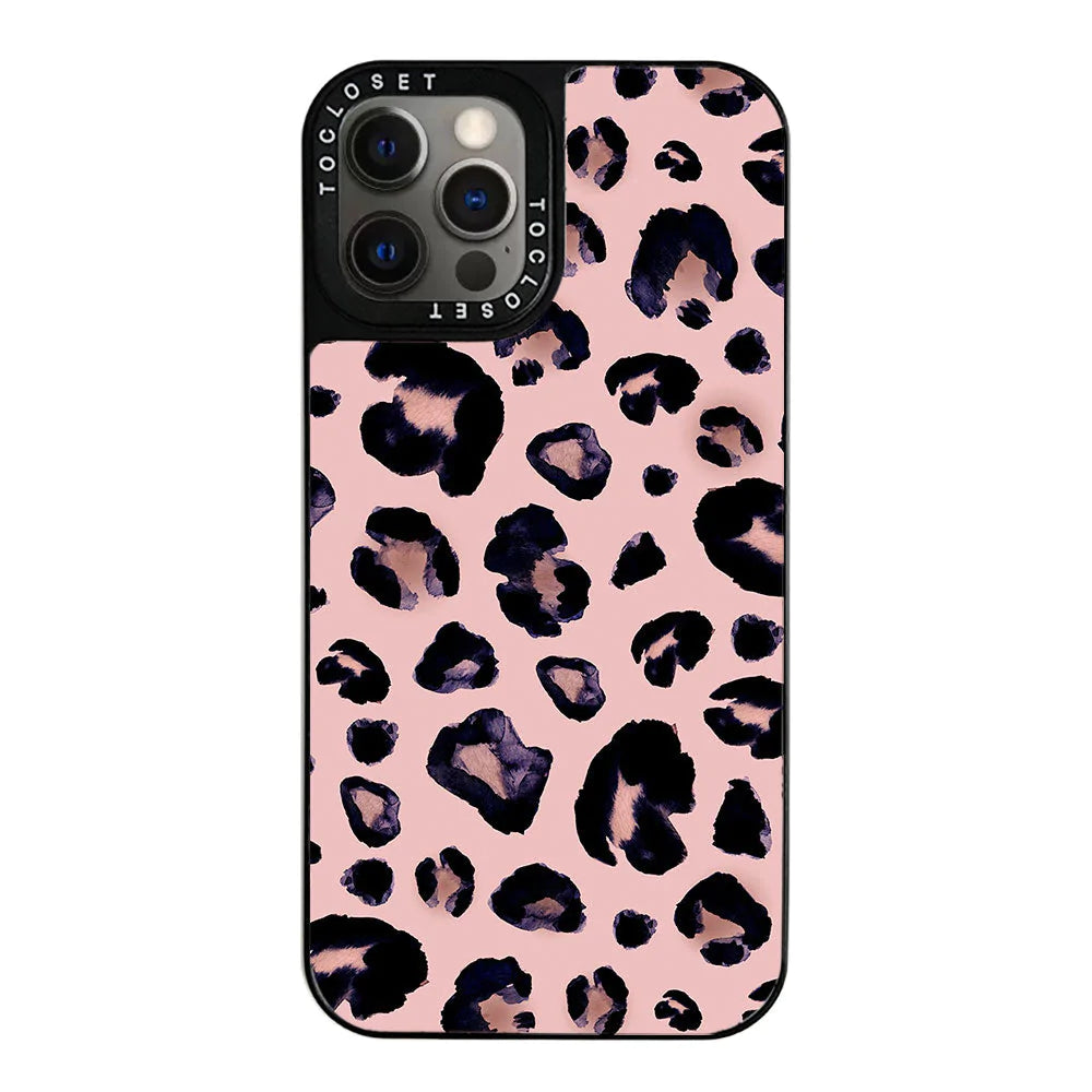 Leopard Pattern Designer iPhone 12 Pro Case Cover
