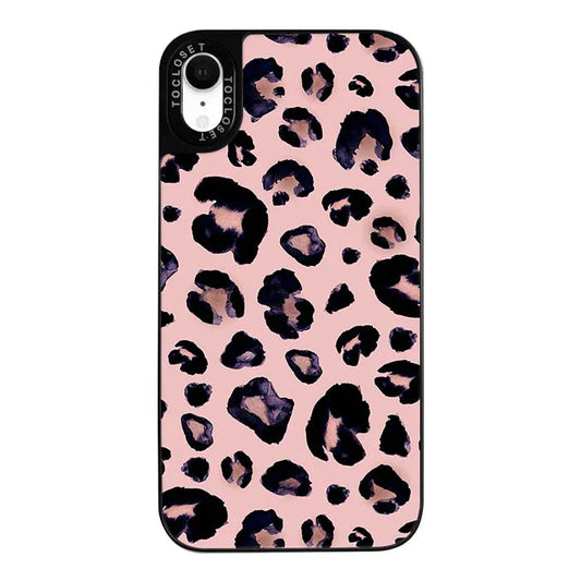Leopard Pattern Designer iPhone XR Case Cover