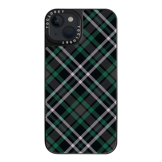 Mystic Grid Designer iPhone 15 Plus Case Cover