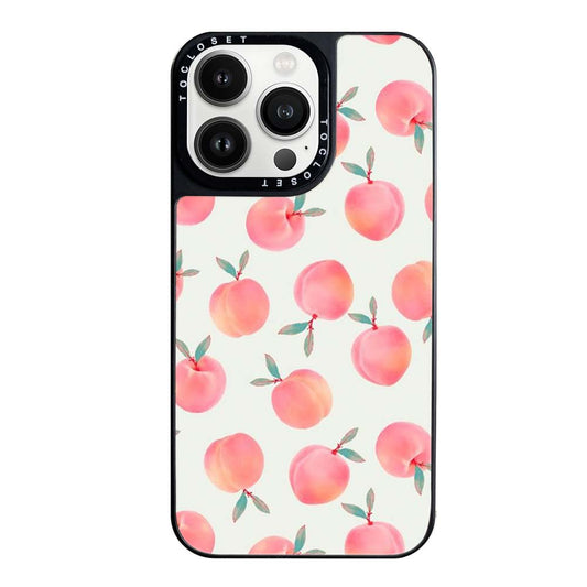 Peachy Designer iPhone 14 Pro Case Cover