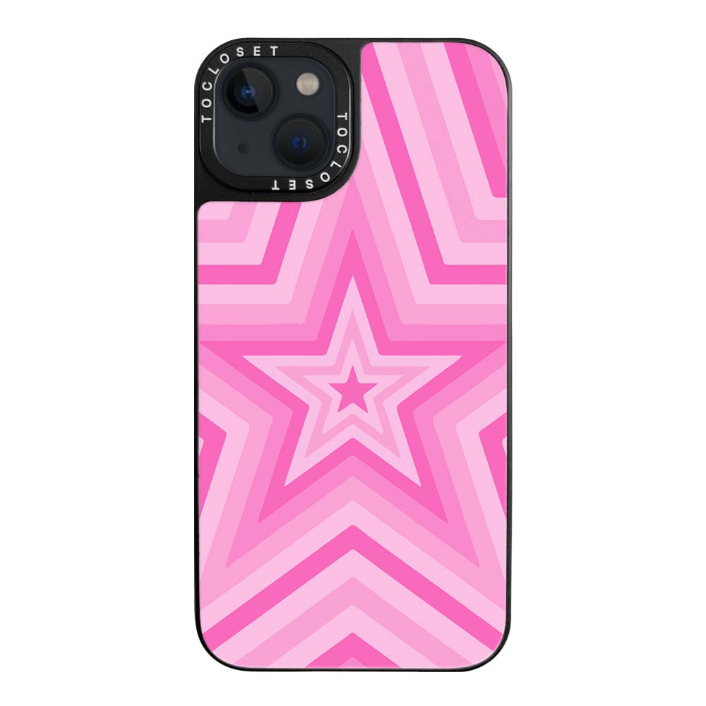 Pink Stars Designer iPhone Case Cover