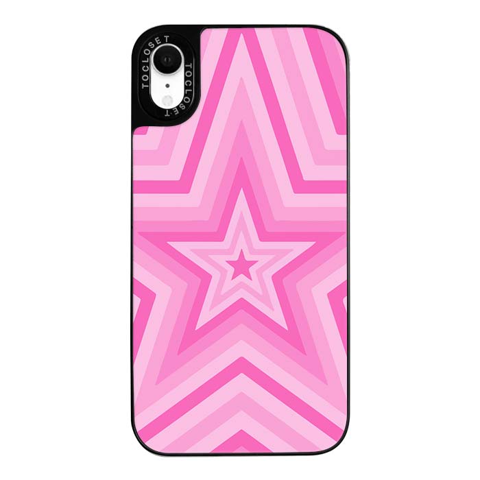 Pink Stars Designer iPhone Case Cover