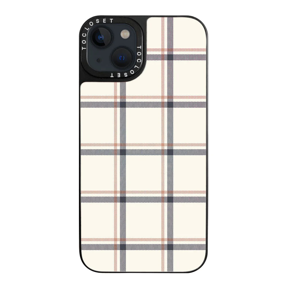 Plaid Designer iPhone 13 Case Cover