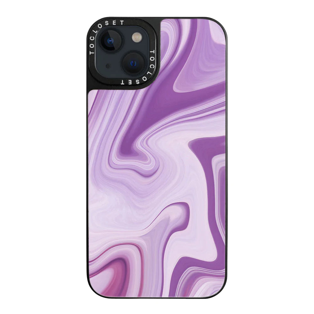 Purple Dreams Designer iPhone 14 Case Cover