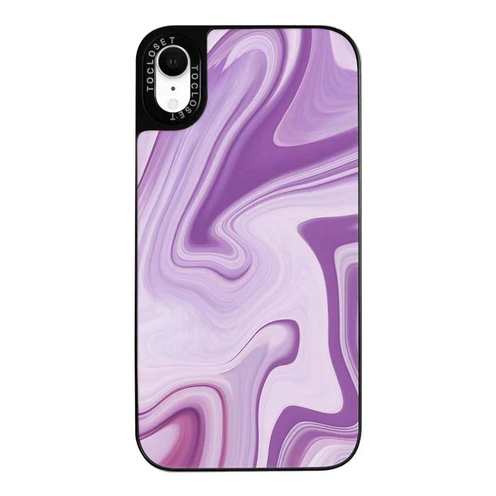 Purple Dreams Designer iPhone XR Case Cover