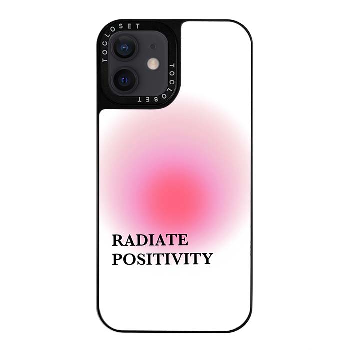 Radiate Positivity Designer iPhone 12 Case Cover
