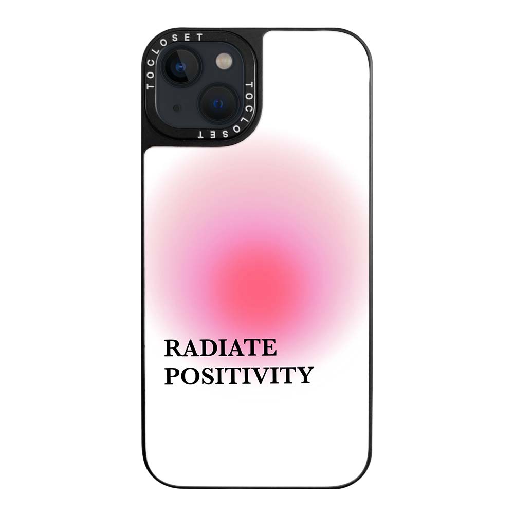 Radiate Positivity Designer iPhone 15 Plus Case Cover