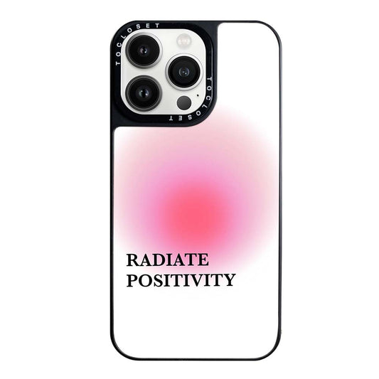 Radiate Positivity Designer iPhone 14 Pro Max Case Cover