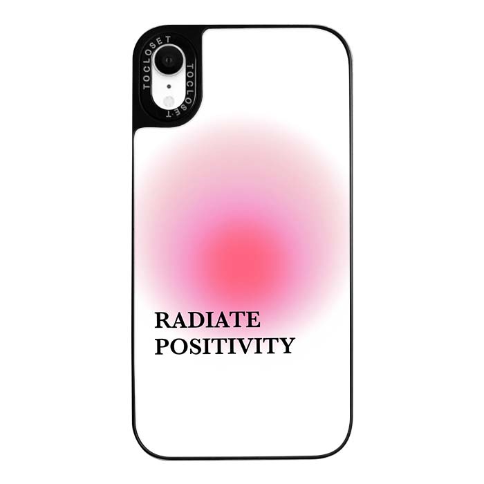 Radiate Positivity Designer iPhone XR Case Cover