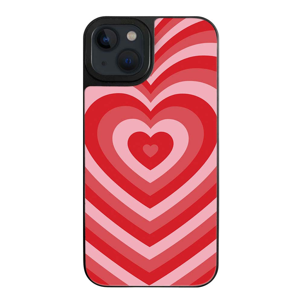 Red Hearts Designer iPhone 13 Mini Case Cover