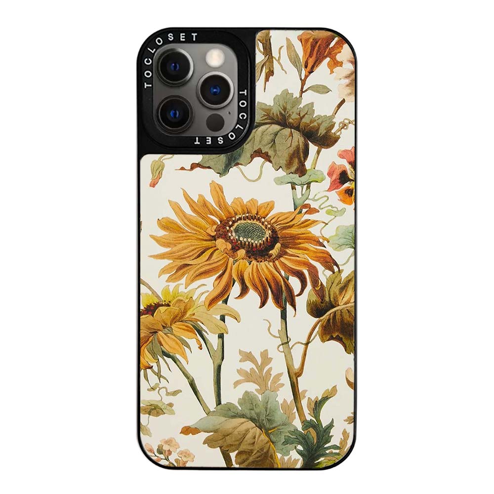 Sunflower Designer iPhone 12 Pro Case Cover