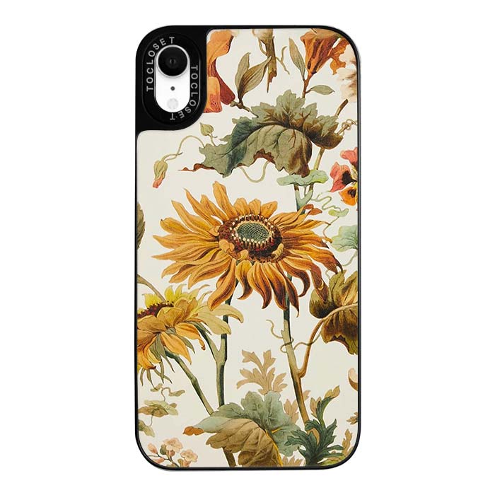 Sunflower Designer iPhone XR Case Cover