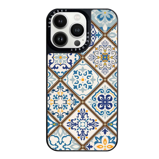 Talavera Tiles Pattern Designer iPhone 14 Pro Case Cover