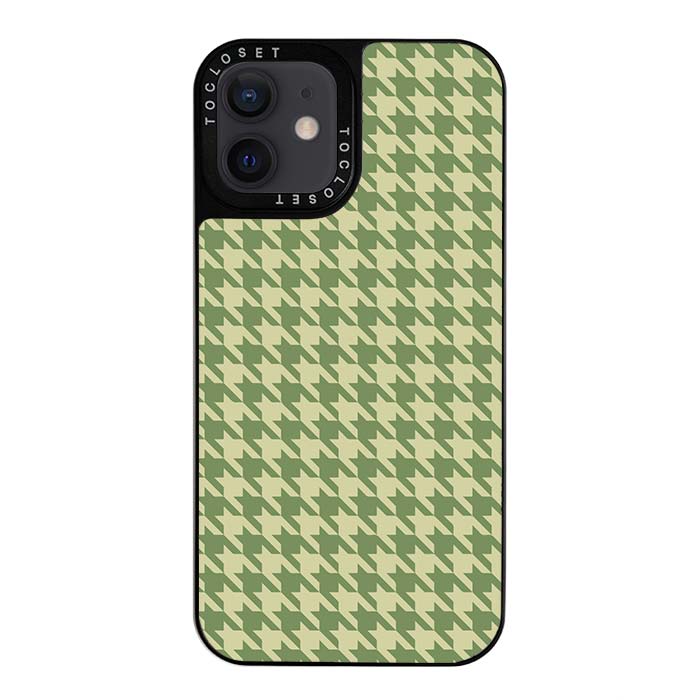 Houndstooth Designer iPhone 12 Cover