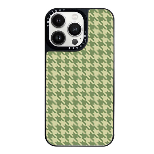 Houndstooth Designer iPhone 13 Pro Case Cover