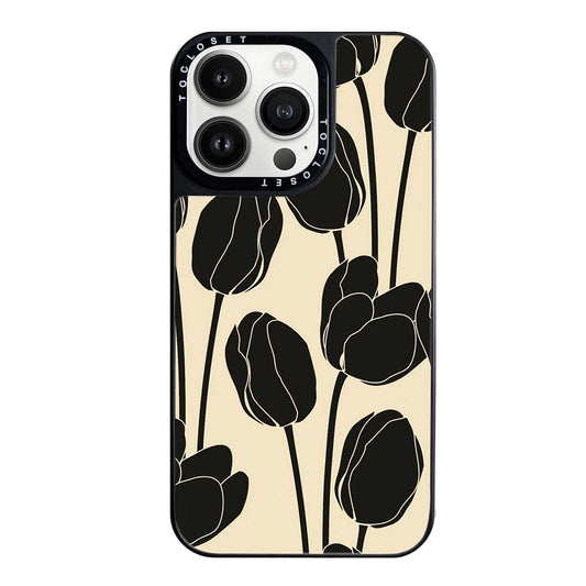 Tulip Designer iPhone 15 Pro Case Cover