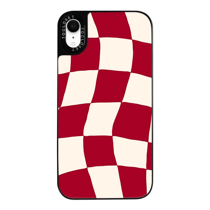 Crimson Designer iPhone XR Case Cover