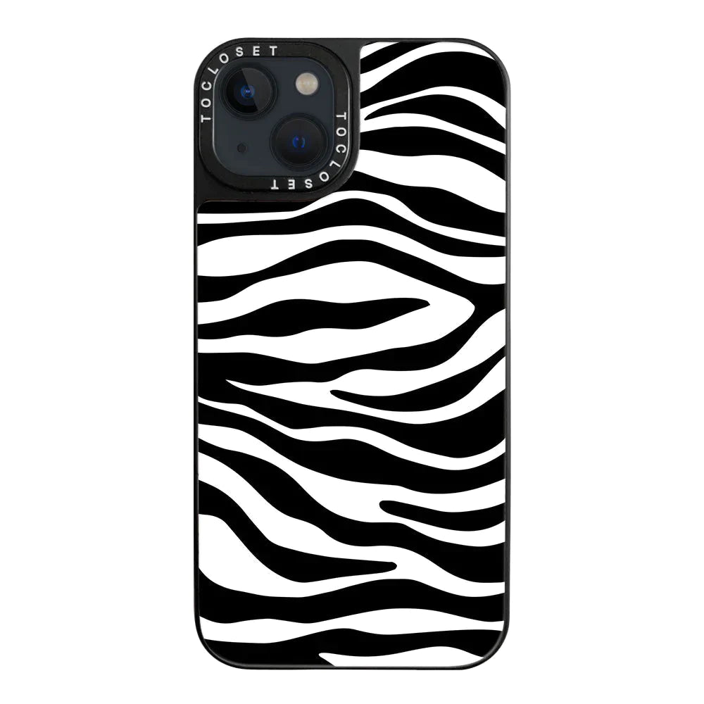Zebra Designer iPhone 15 Case Cover