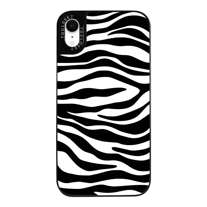 Zebra Designer iPhone XR Case Cover